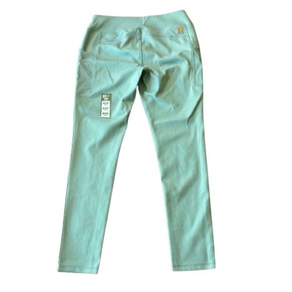 Carhartt Force Fitted Lightweight Utility Legging Women's Medium M Blue Surf NWT - Picture 10 of 11